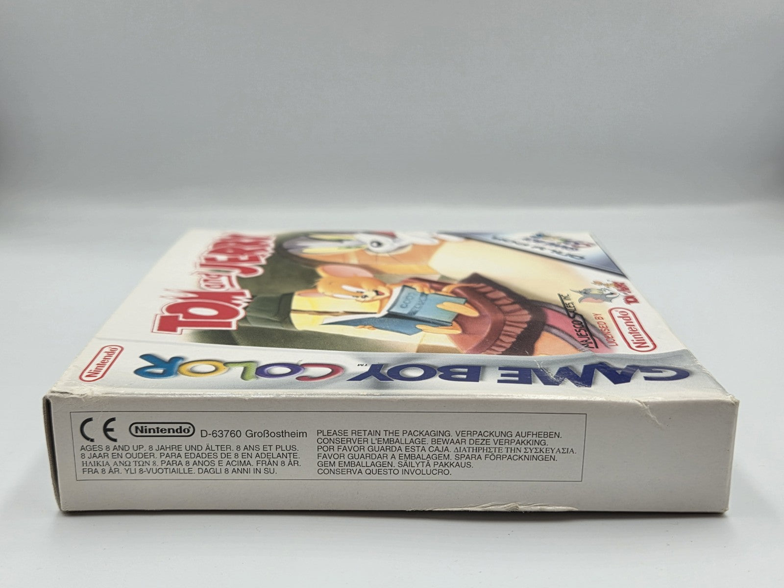 Nintendo Game Boy Color Tom and Jerry mit OVP und Anleitung  EUR