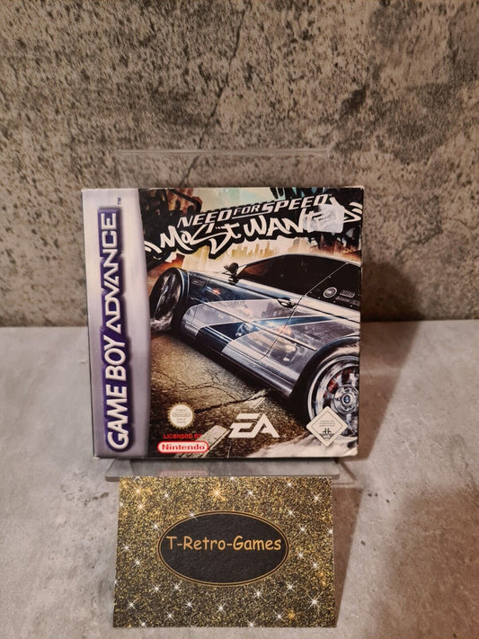 Nintendo Gameboy Advance Need for Speed Most Wanted mit OVP und Anleitung NOE - T-Retro-Games 