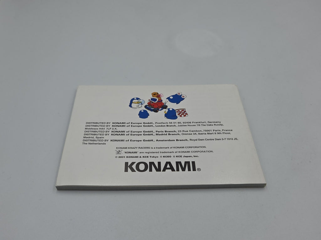 Nintendo Game Boy Advance Spiel Krazy Racers mit OVP und Anleitung Multilingual