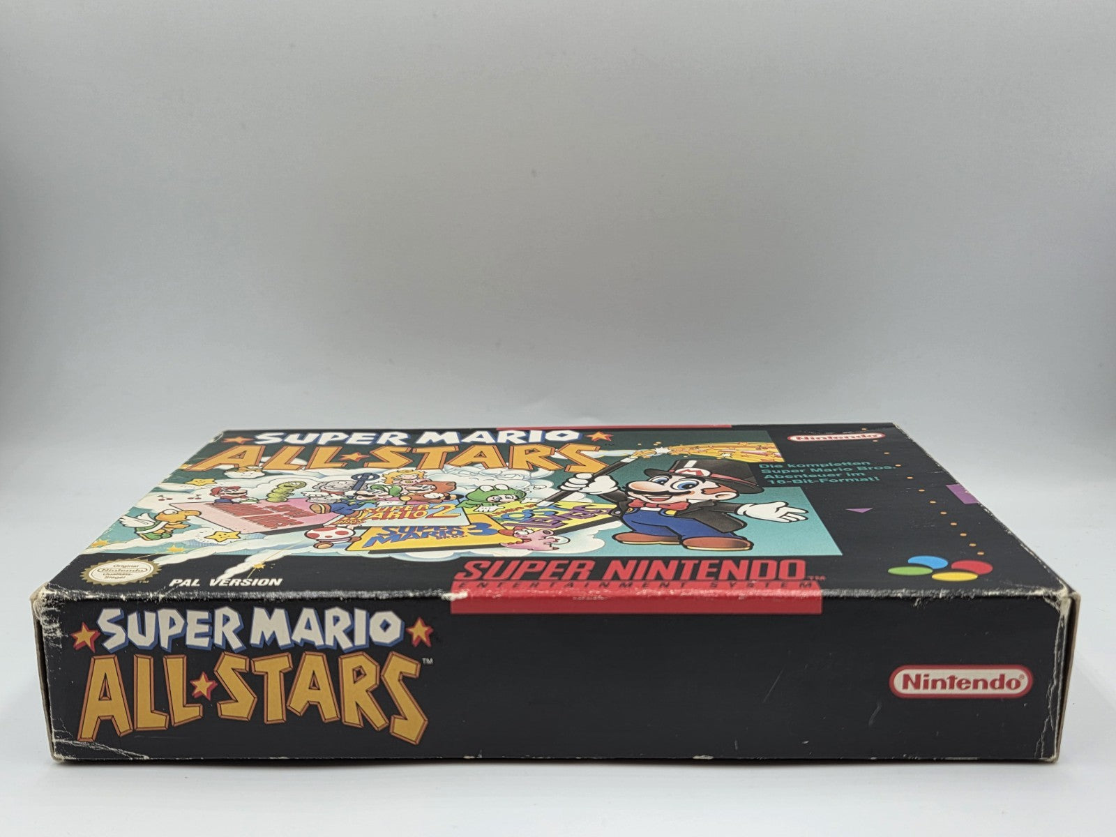 SNES Super Nintendo Super Mario Allstars mit OVP und Anleitung NOE