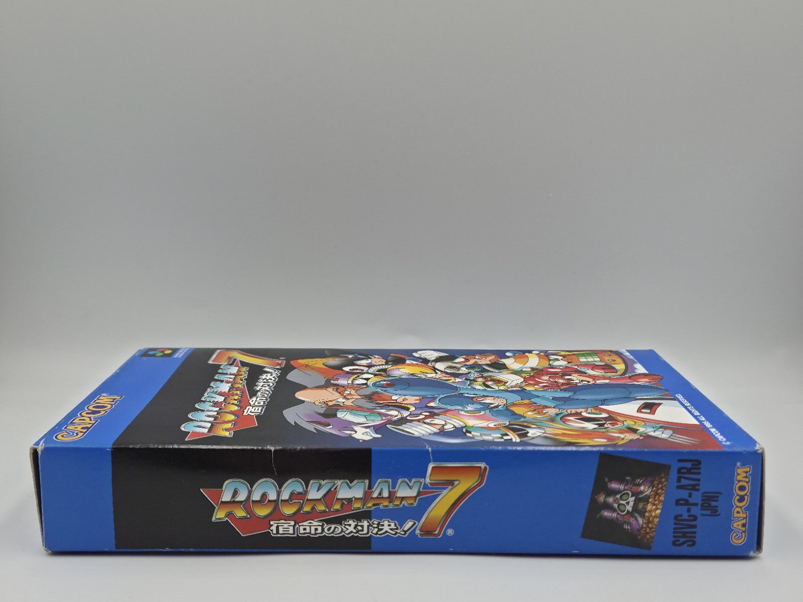 SFC Super Famicom Rockman 7 mit OVP und Anleitung Japan