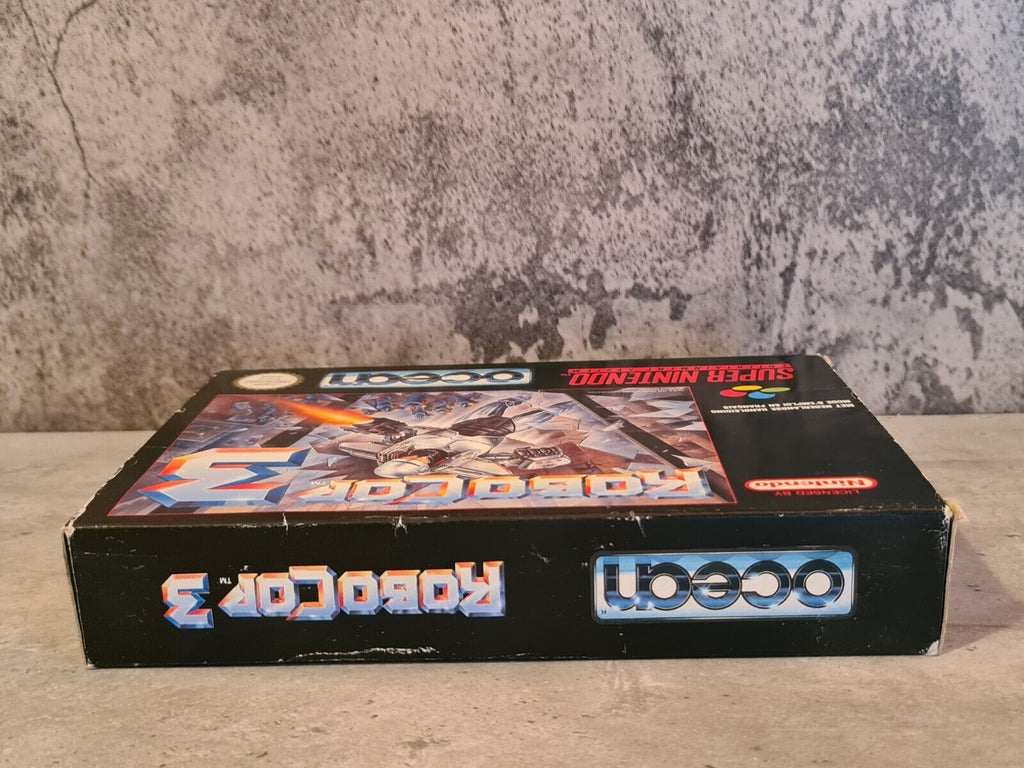 SNES Super Nintendo RoboCop 3 mit OVP und Anleitung FAH - T-Retro-Games 