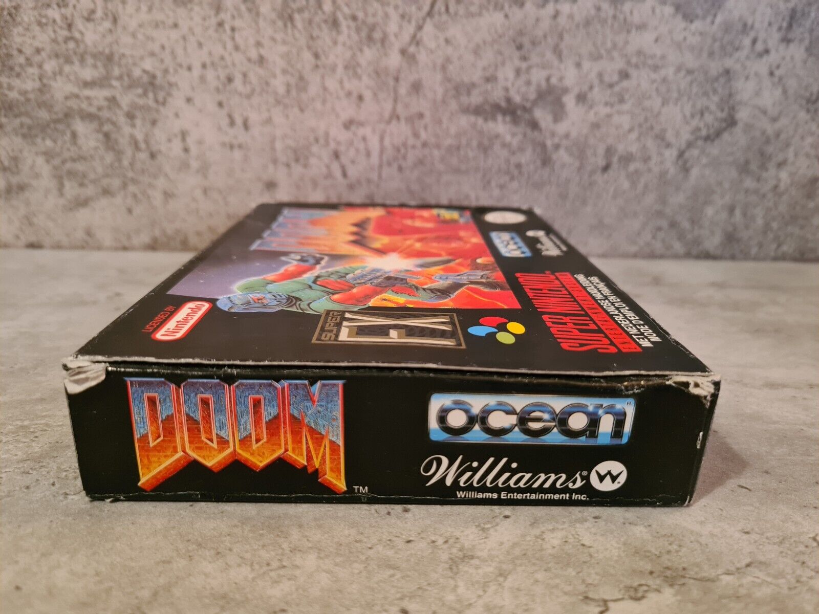 SNES Super Nintendo Doom mit OVP und Anleitung FAH - T-Retro-Games 