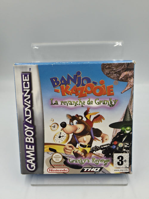 Game Boy Advance Banjo Kazooie La Revanche de Grunty mit OVP und Anleitung FAH
