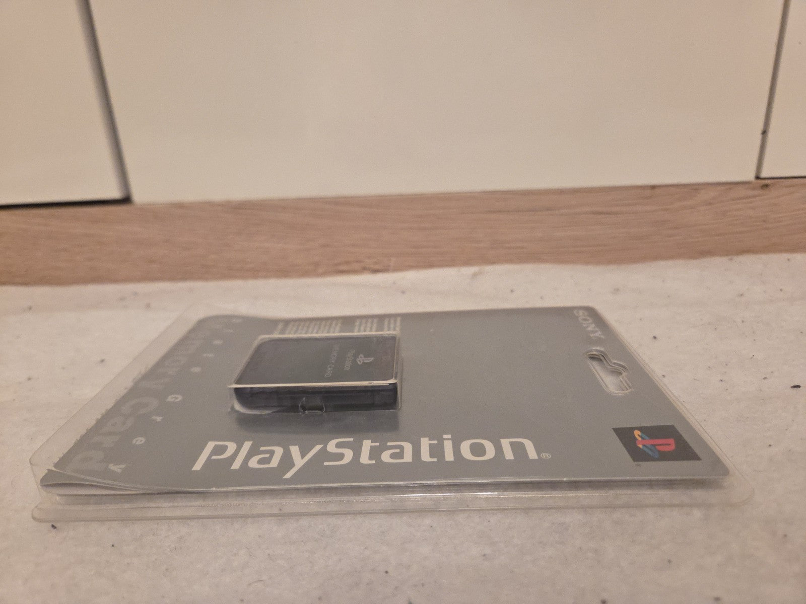 PS1 Sony Playstation Memory Card Sealed Neu New Schiefergrau SCPH-1020 