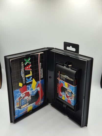 Sega Mega Drive Spiel Klax mit OVP und Anleitung Multilingual 