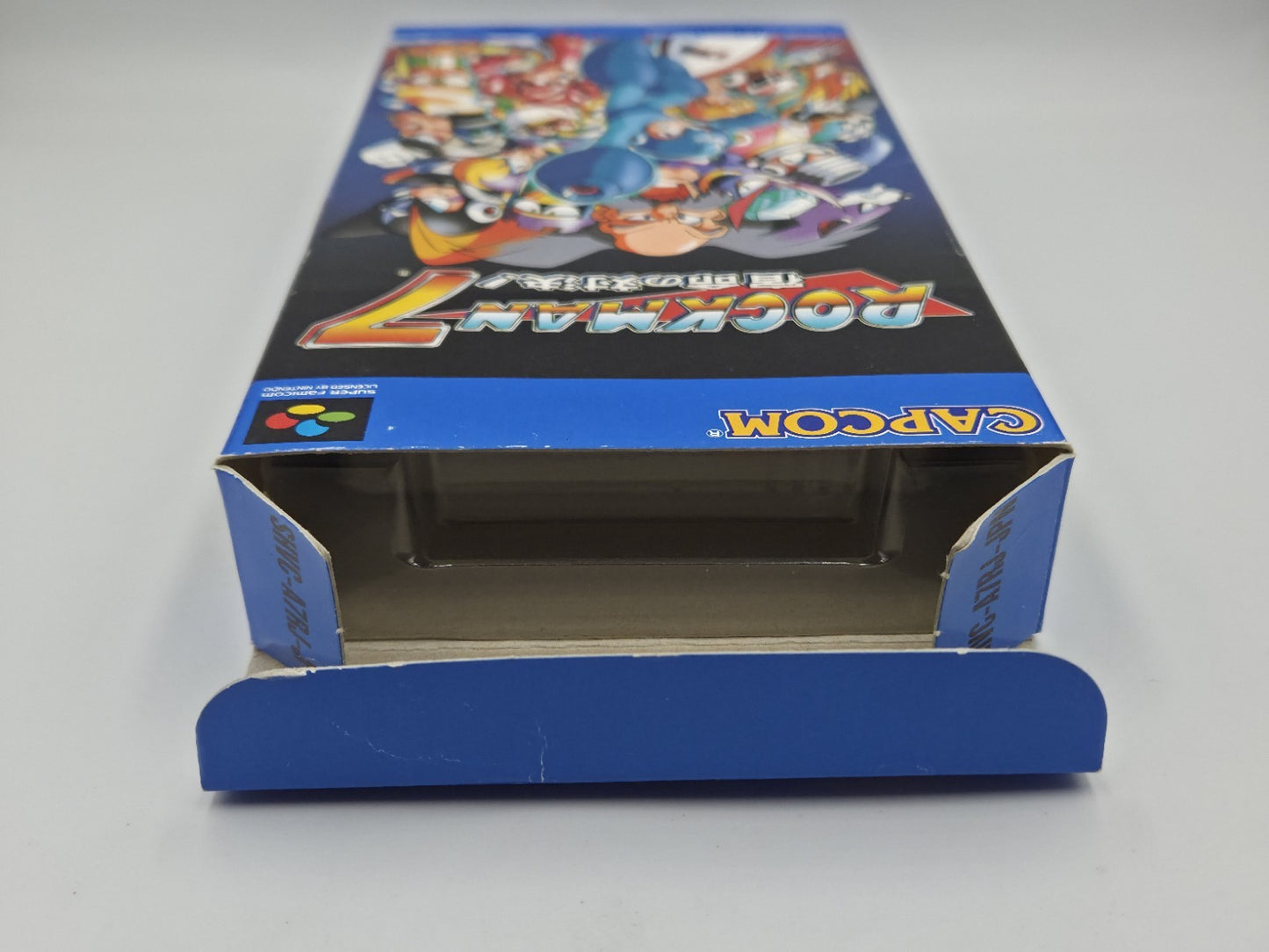 SFC Super Famicom Rockman 7 mit OVP und Anleitung Japan
