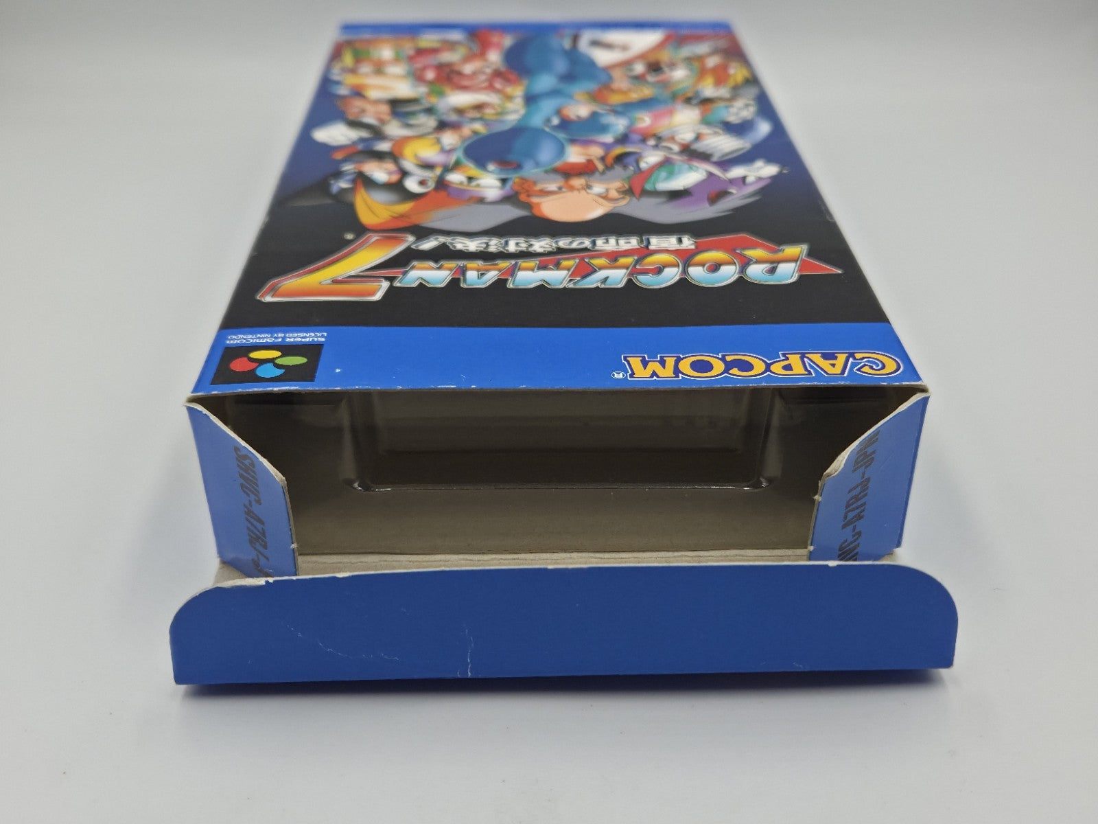 SFC Super Famicom Rockman 7 mit OVP und Anleitung Japan