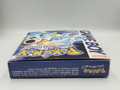 Nintendo Game Boy Pokemon Blue Version mit OVP und Anleitung EUR