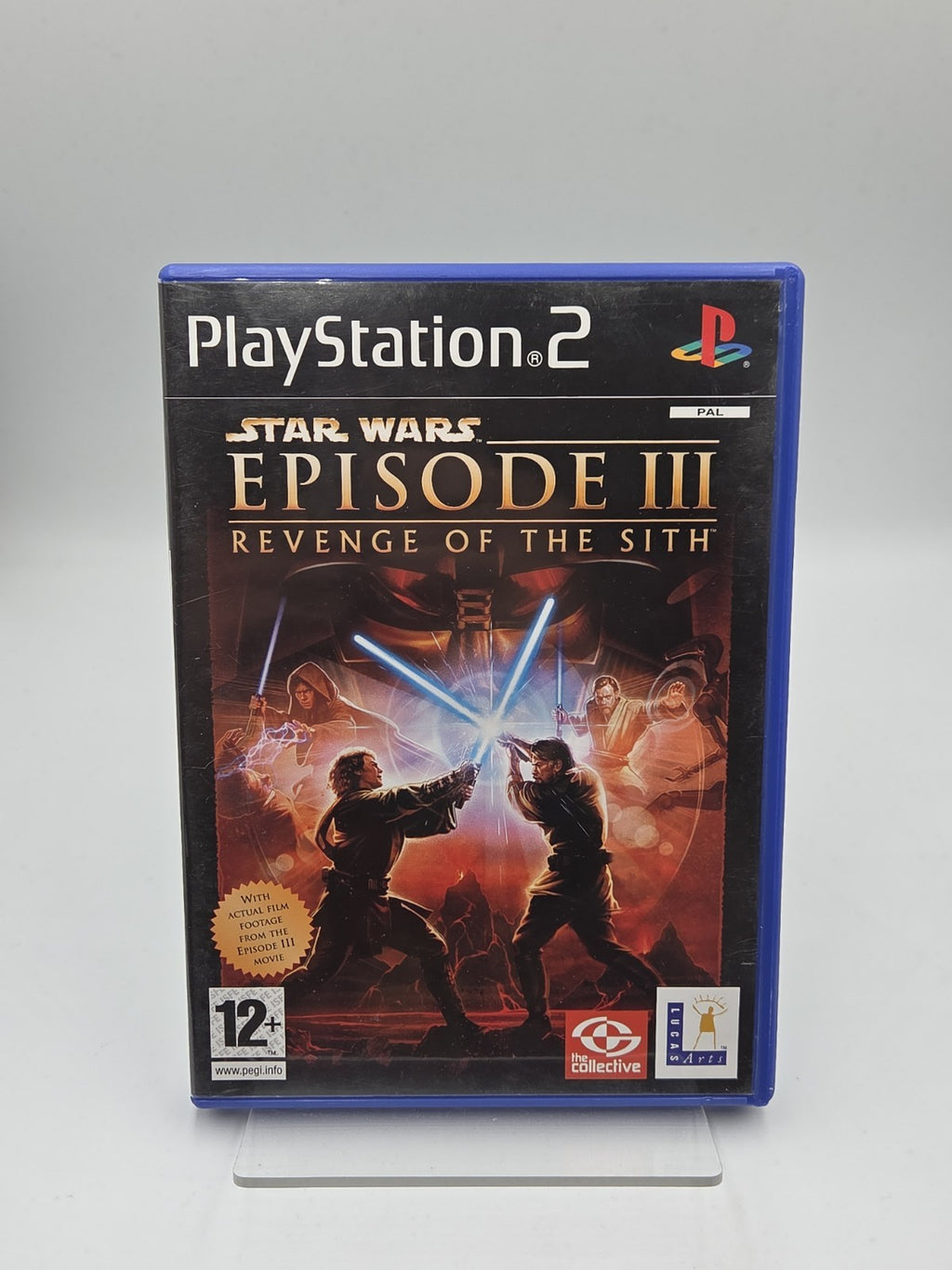 PS2 Playstation 2 Spiel Star Wars Episode III mit OVP und Anleitung Englisch