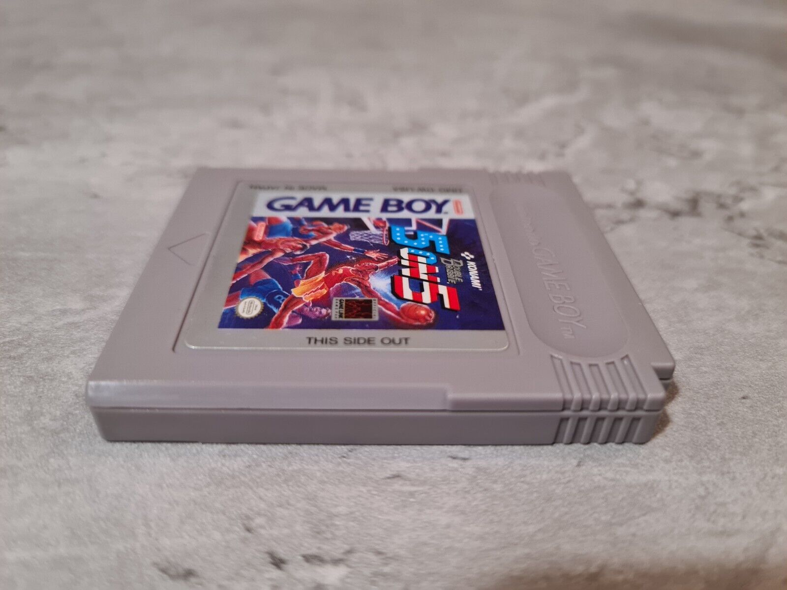 Nintendo Gameboy Classic Spiel Double Dribble 5 on 5 Modul USA - T-Retro-Games 