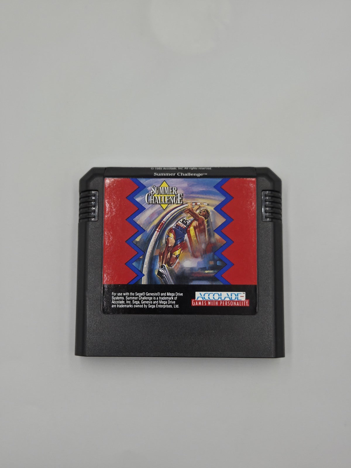 Sega Mega Drive Spiel Summer Challenge mit OVP und Anleitung Multilingual 