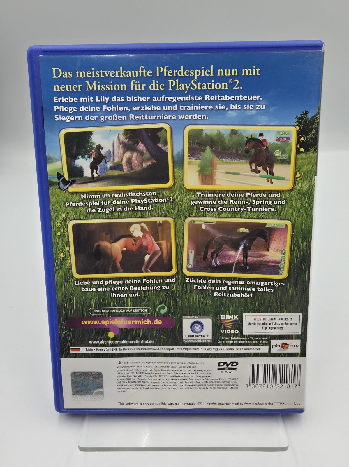 PS2 Playstation 2 Abenteuer auf dem Reiterhof mit OVP und Anleitung Deutsch 