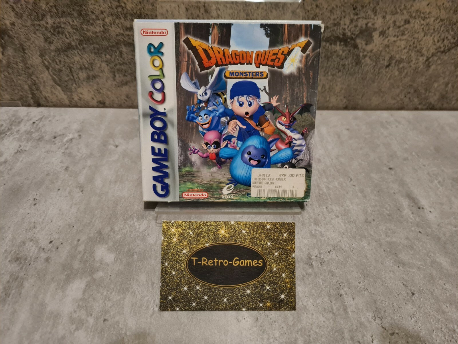 Nintendo Gameboy Color Dragon Quest Monsters mit OVP und Anleitung NOE