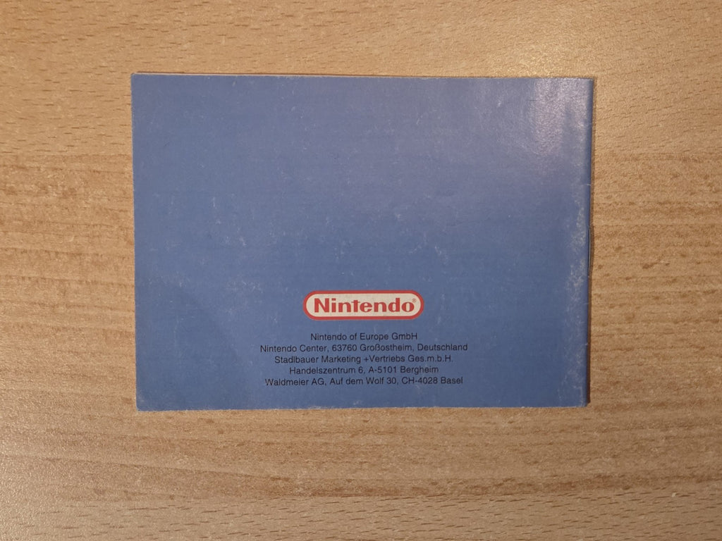 Game Boy Classic Kirby's Star Stacker Spielanleitung Instruction Booklet NOE