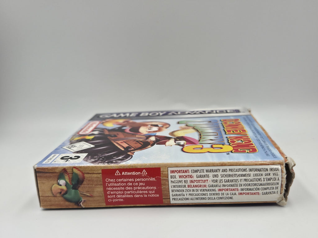 Nintendo Game Boy Advance Donkey Kong Country 3 mit OVP und Anleitung EUR