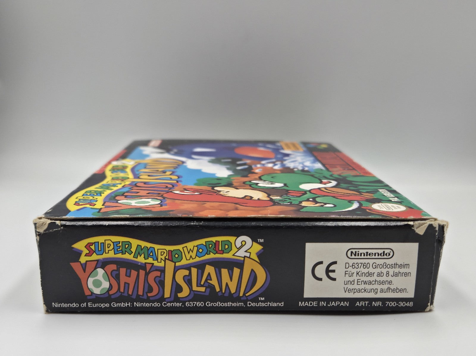 SNES Super Nintendo Super Mario World 2: Yoshi's Island mit OVP + Anleitung NOE