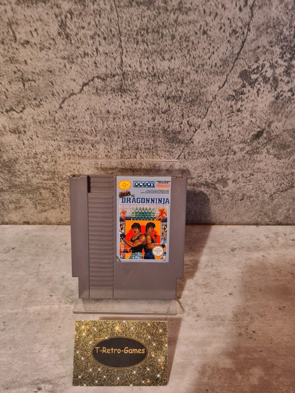 Nintendo NES Bad Dudes vs. Dragonninja Modul FAH - T-Retro-Games 