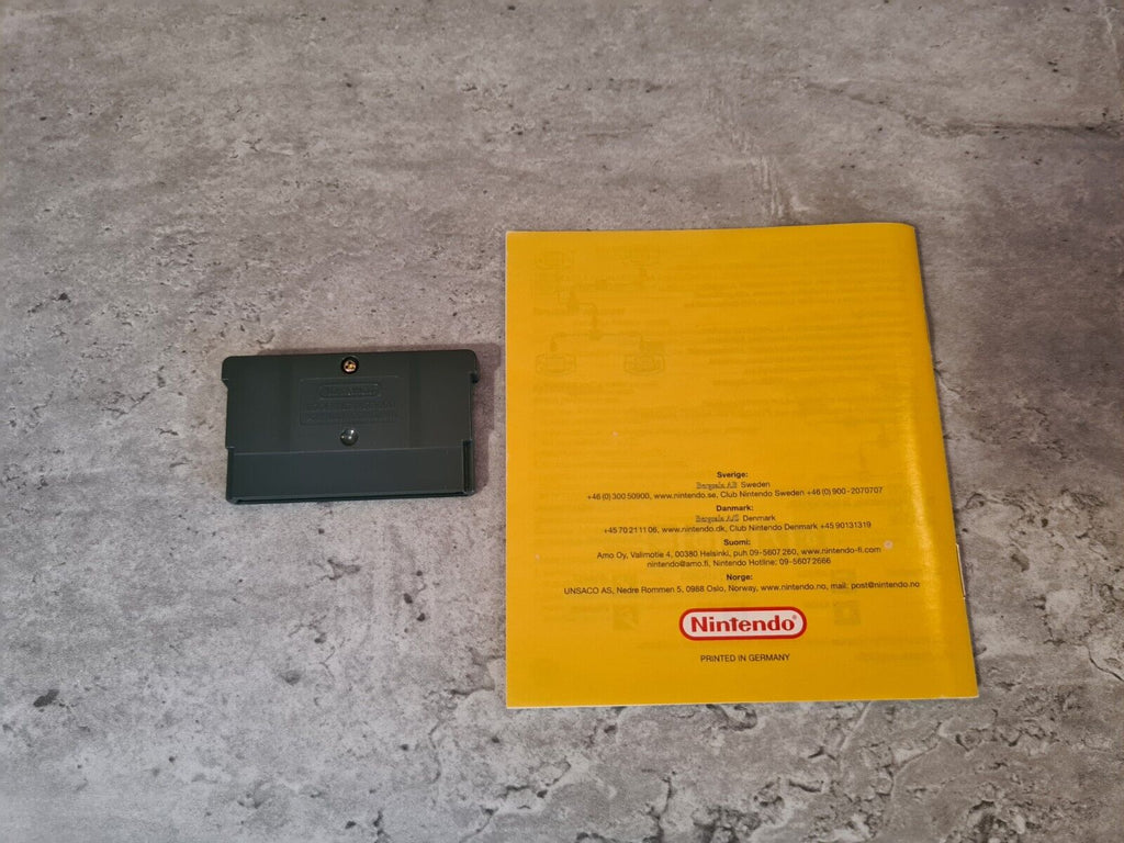 Nintendo Gameboy Advance Super Mario Bros. 3 mit OVP und Anleitung EUR - T-Retro-Games 