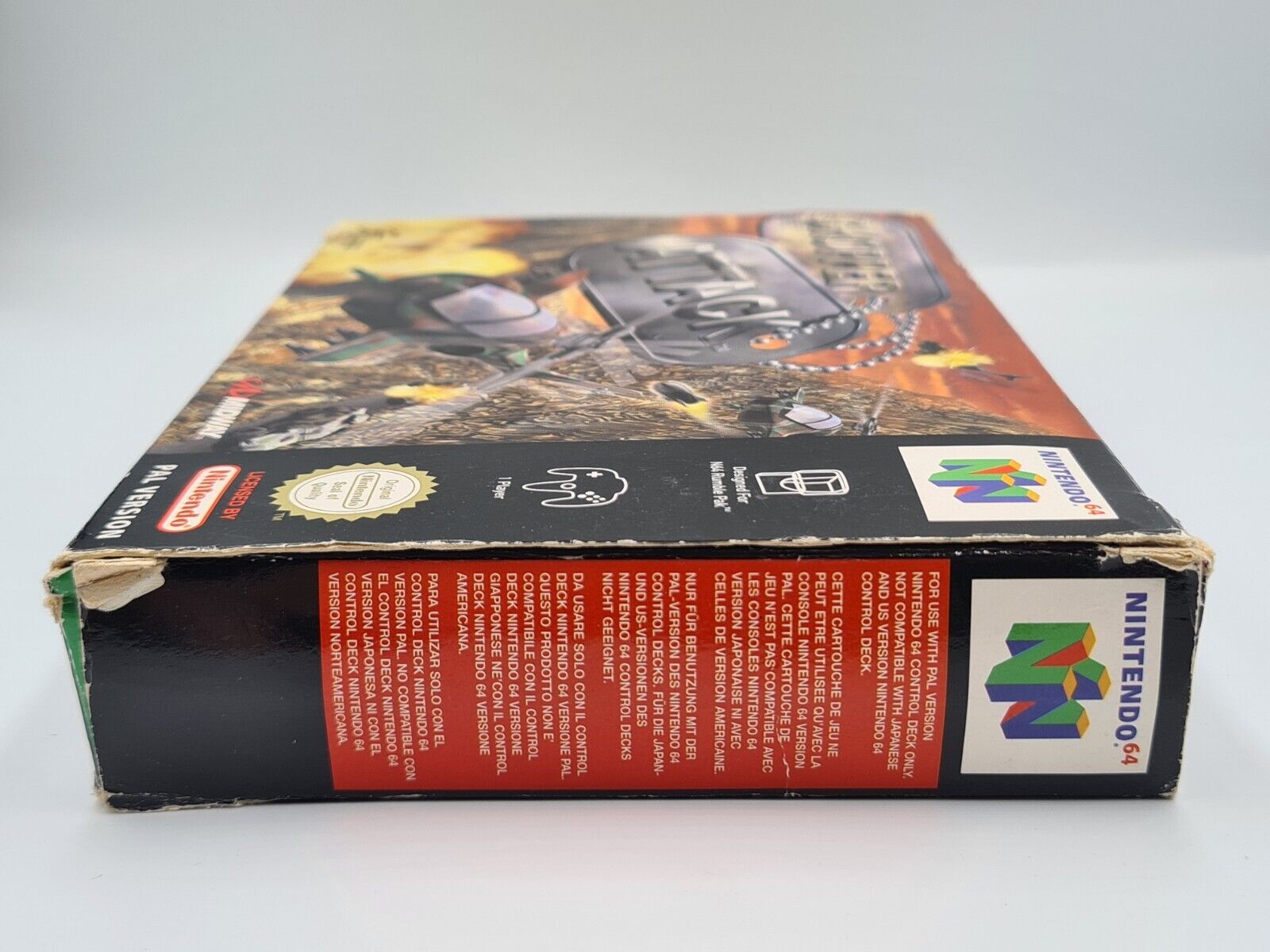 N64 Nintendo 64 Chopper Attack mit OVP und Anleitung EUR - T-Retro-Games 
