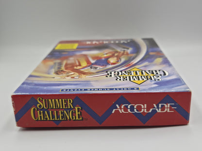 Sega Mega Drive Spiel Summer Challenge mit OVP und Anleitung Multilingual 