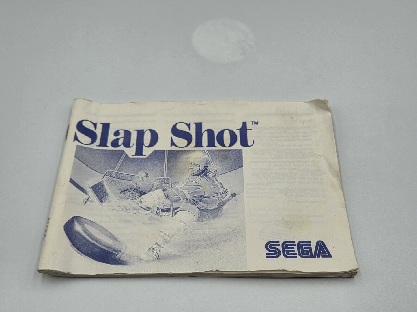 Sega Master System Slap Shot mit OVP und Anleitung Multi Language 