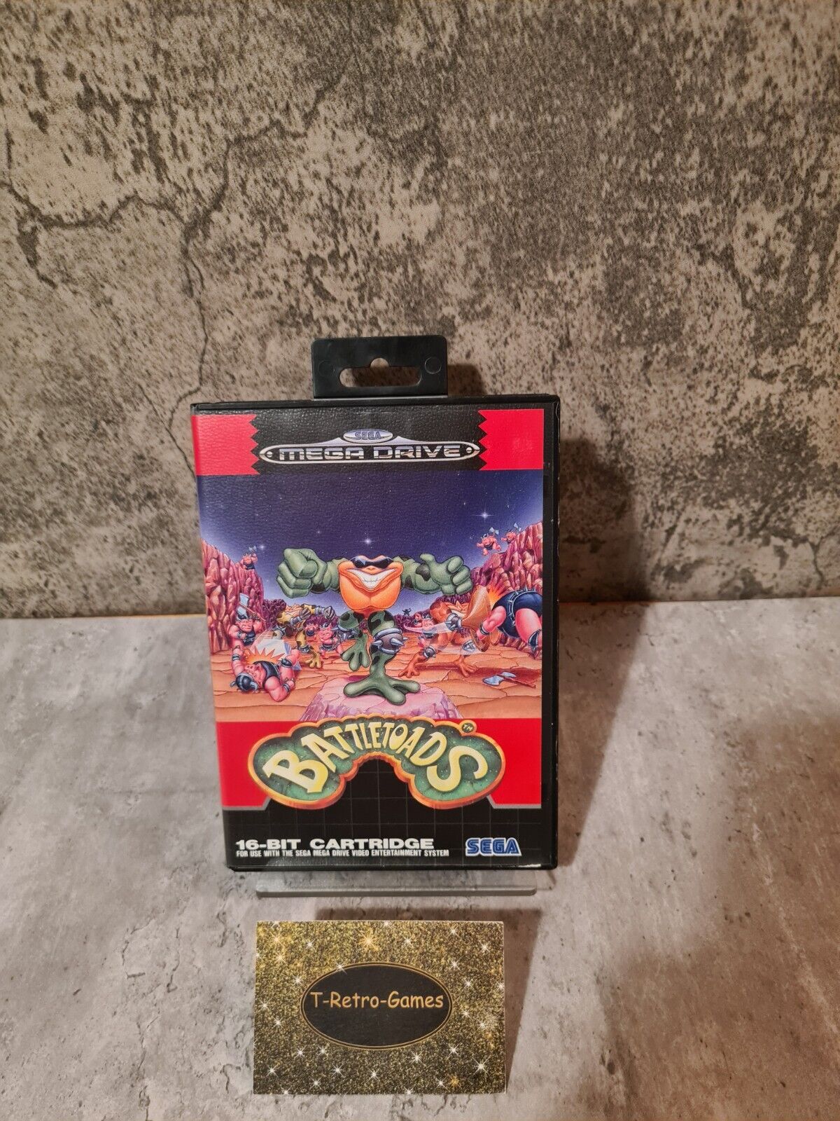 Sega Mega Drive Spiel Battletoads mit OVP Multi Language - T-Retro-Games 