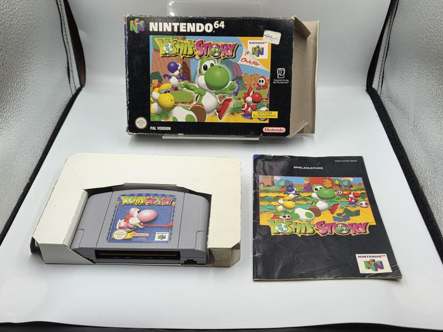 N64 Nintendo 64 Yoshi's Story mit OVP und Anleitung NOE