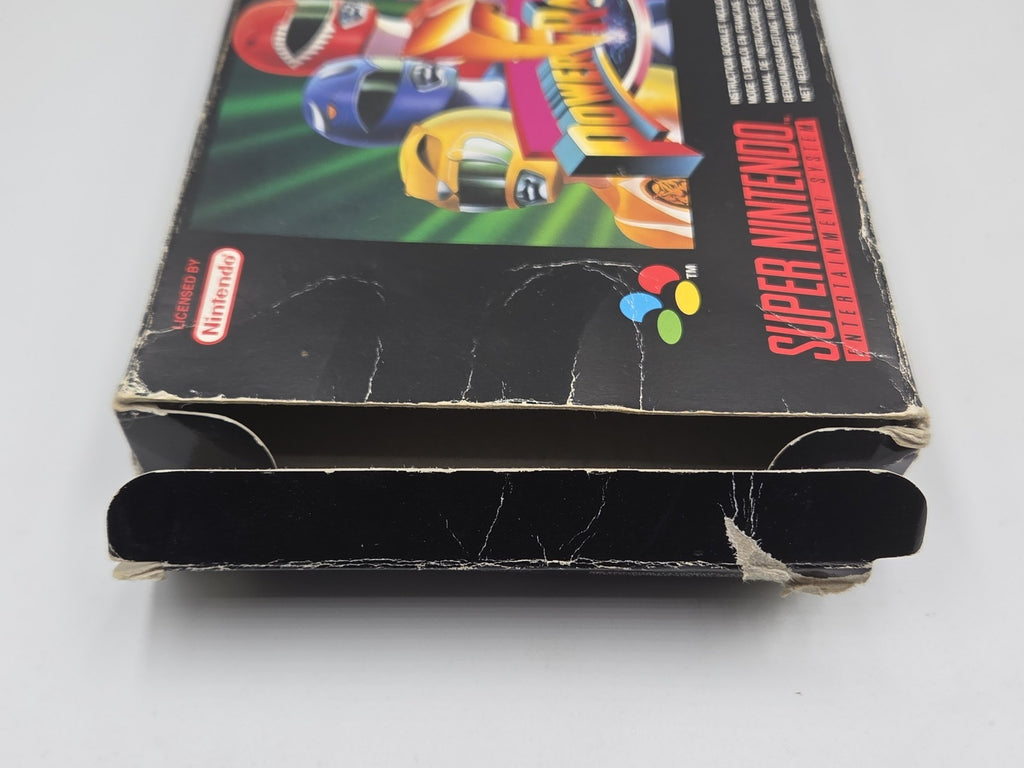 SNES Super Nintendo Power Rangers Leer OVP Empty Box EUR
