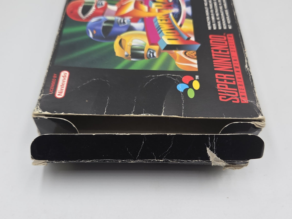SNES Super Nintendo Power Rangers Leer OVP Empty Box EUR