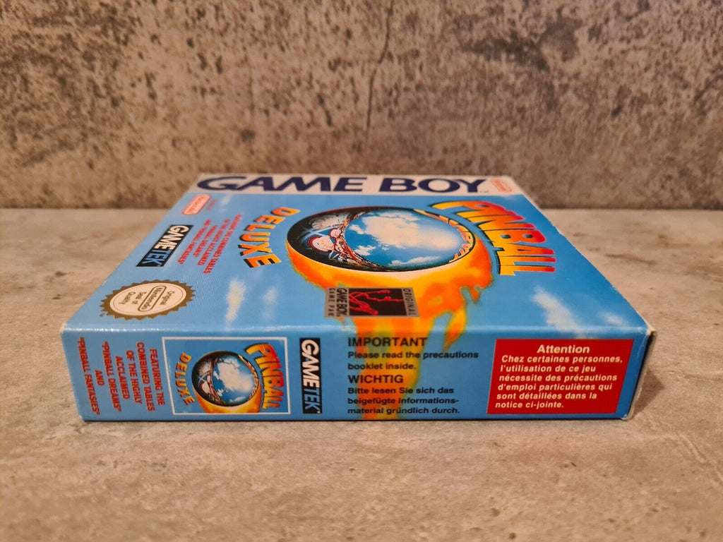 Nintendo Game Boy Classic Pinball Deluxe mit OVP und Anleitung EUR - T-Retro-Games 