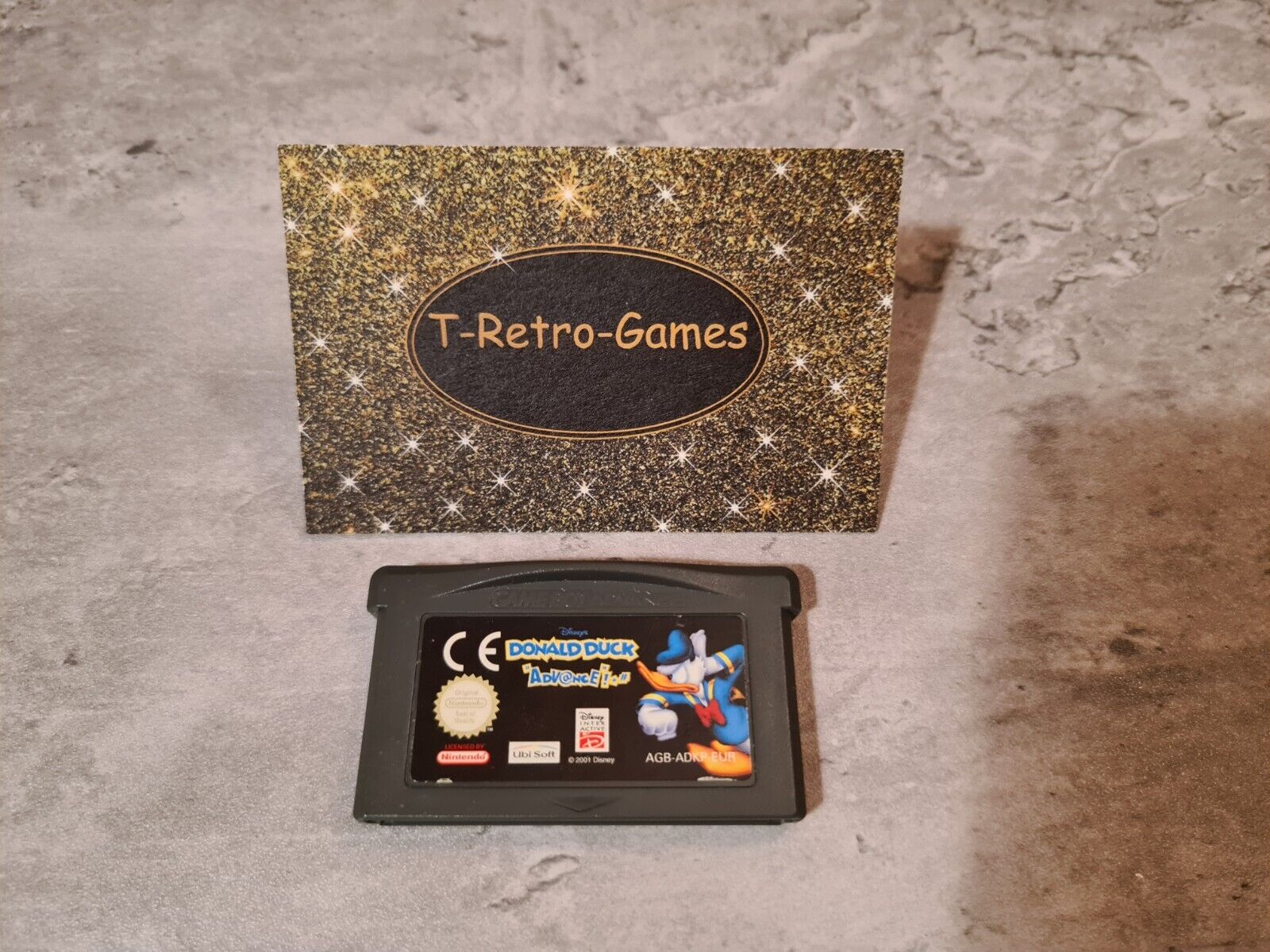 Nintendo Gameboy Advance Disney's Donald Duck Adv@nce! Modul EUR - T-Retro-Games 
