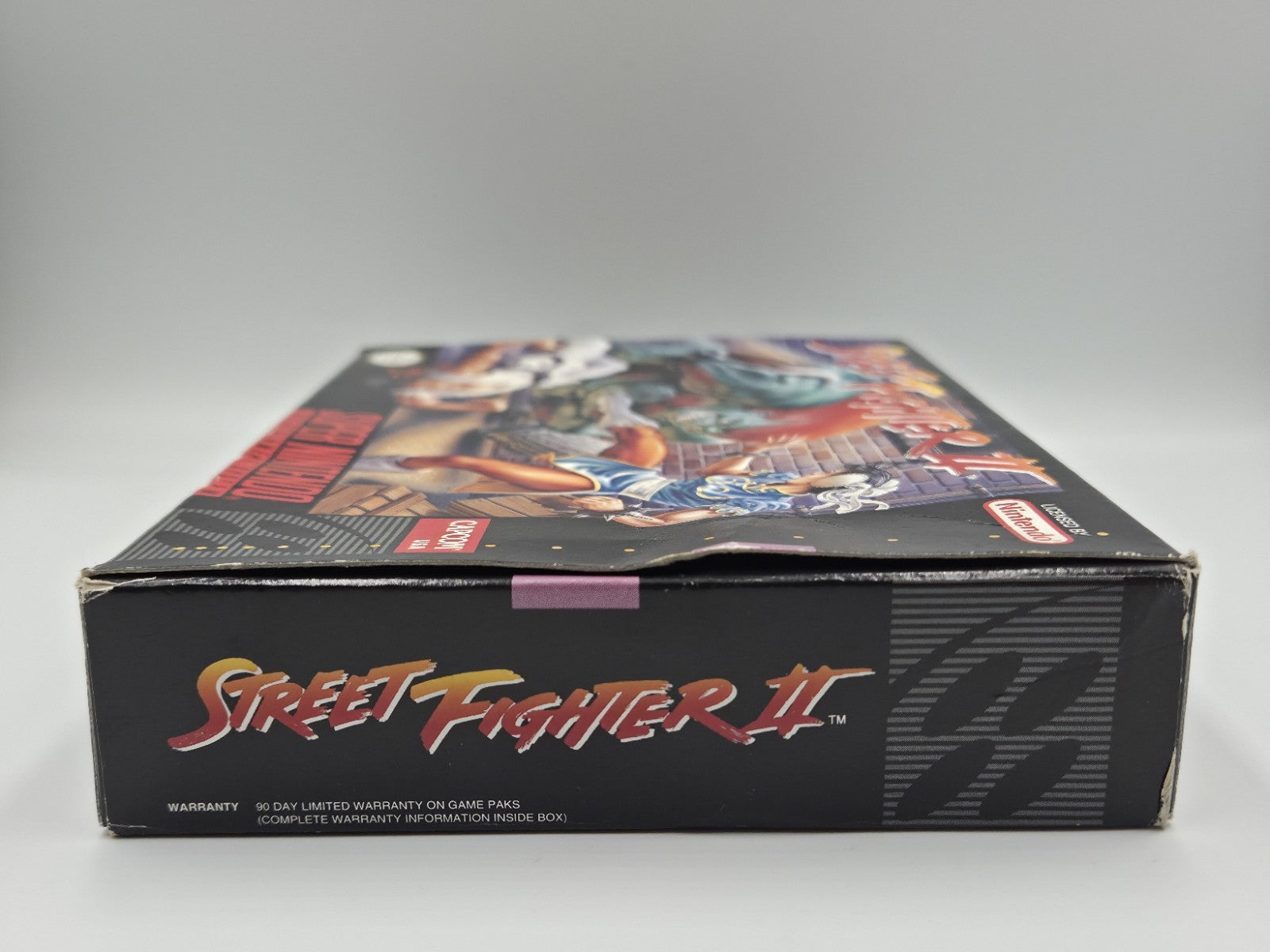 SNES Super Nintendo Street Fighter II mit OVP und Anleitung NTSC USA
