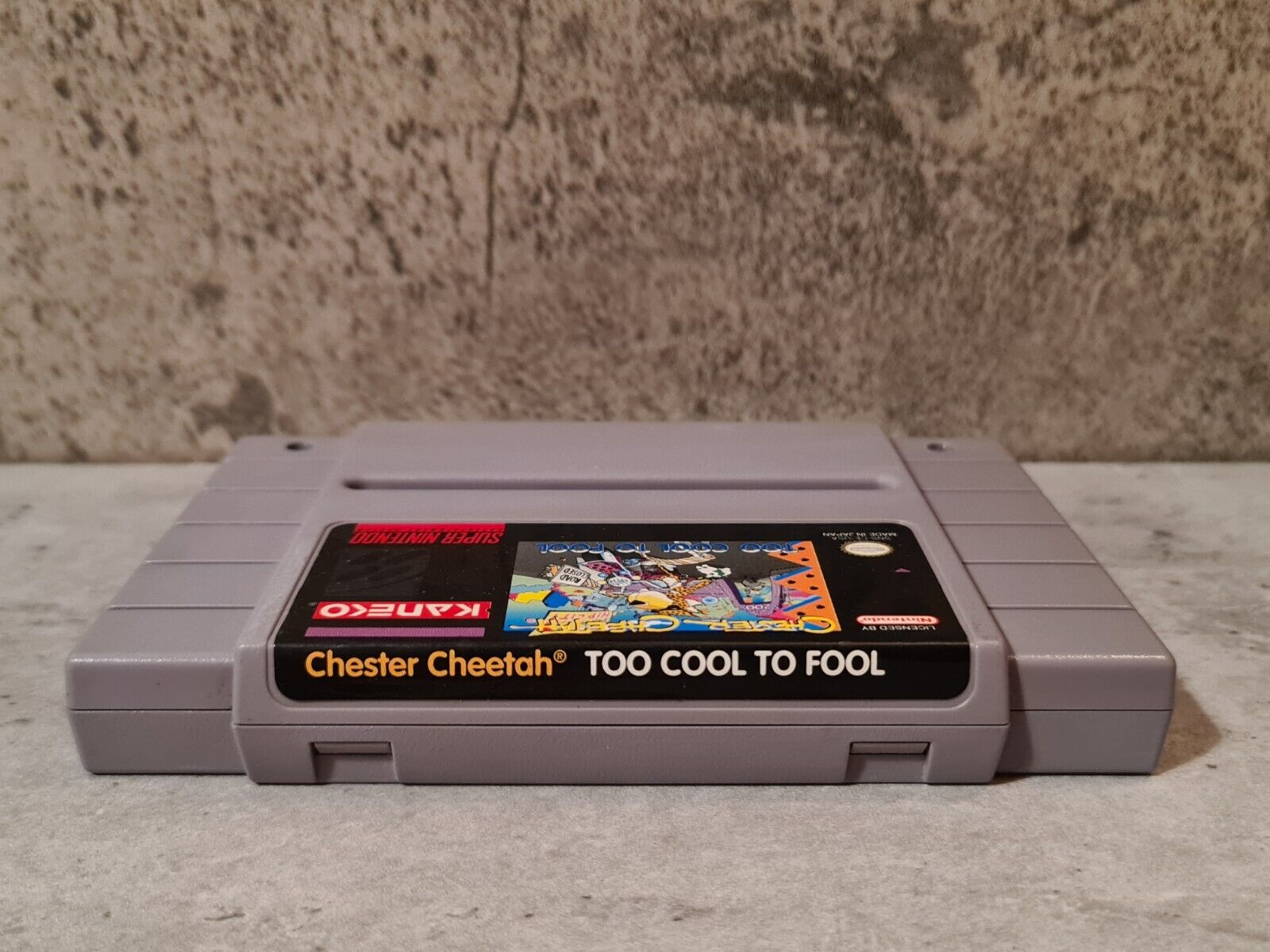 SNES Super Nintendo Chester Cheetah Too Cool To Fool NTSC USA Modul - T-Retro-Games 