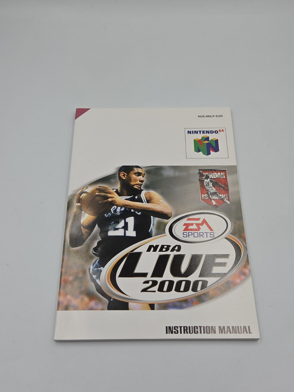 N64 Nintendo 64 Spiel NBA Live 2000 mit OVP und Anleitung EUR