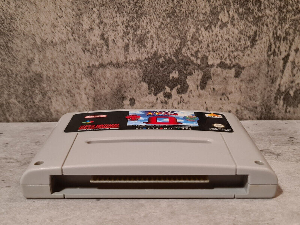 SNES Super Nintendo Toys Let the Toy Wars Begin Modul UKV - T-Retro-Games 