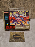 SNES Super Nintendo Metal Combat Falcon's Revenge mit OVP und Anleitung FAH - T-Retro-Games 