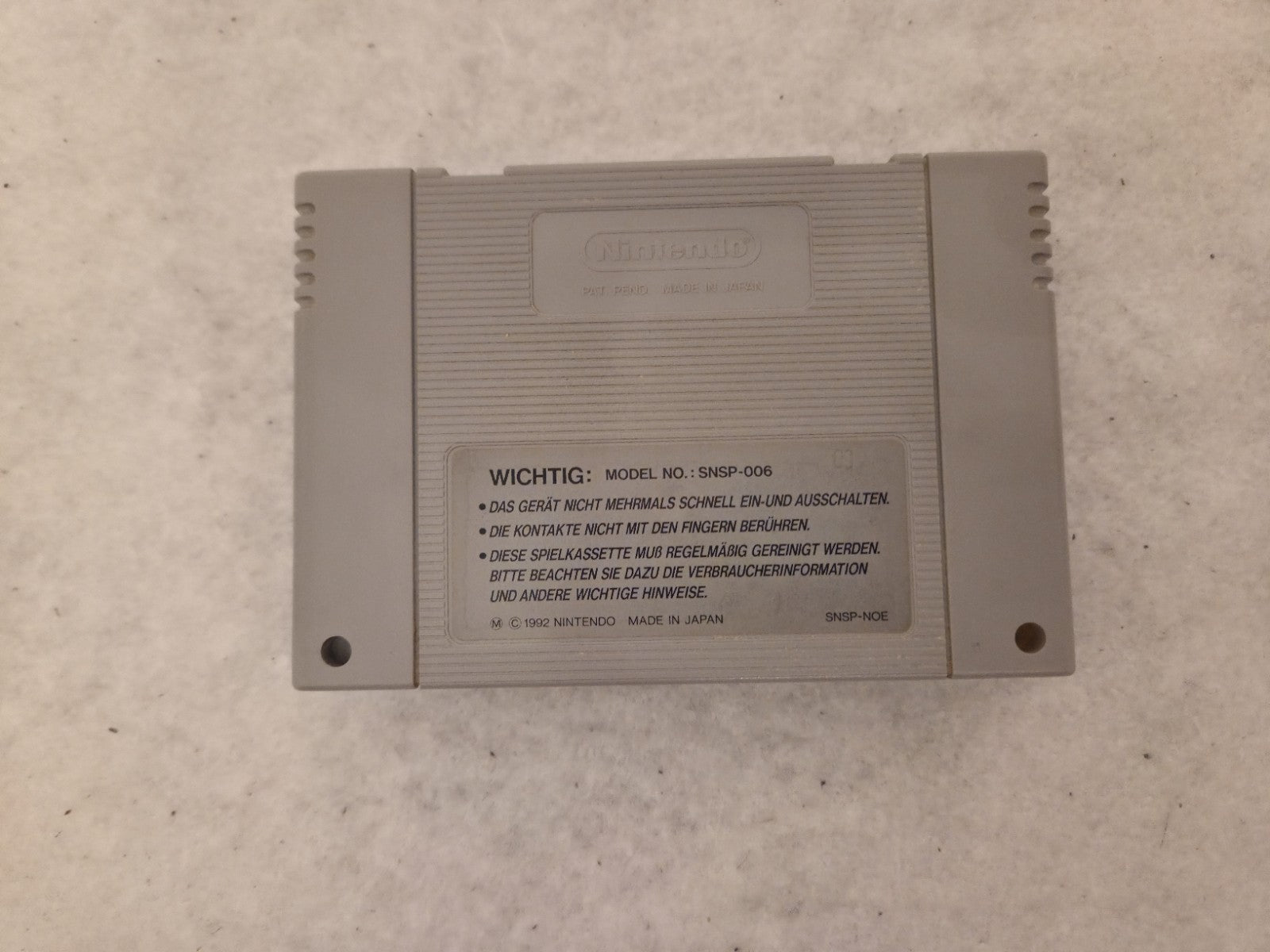 SNES Super Nintendo Spiel Super Metroid mit OVP und Spieleberater NOE Big Box 