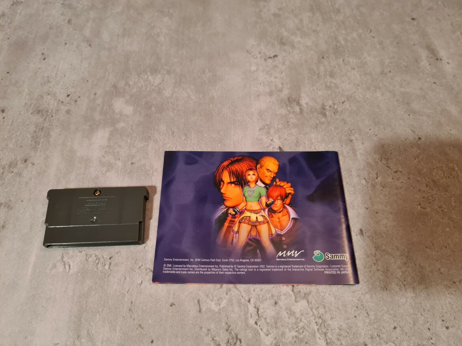 Gameboy Advance The King of Fighters Ex Neo Blood mit OVP und Anleitung USA - T-Retro-Games 