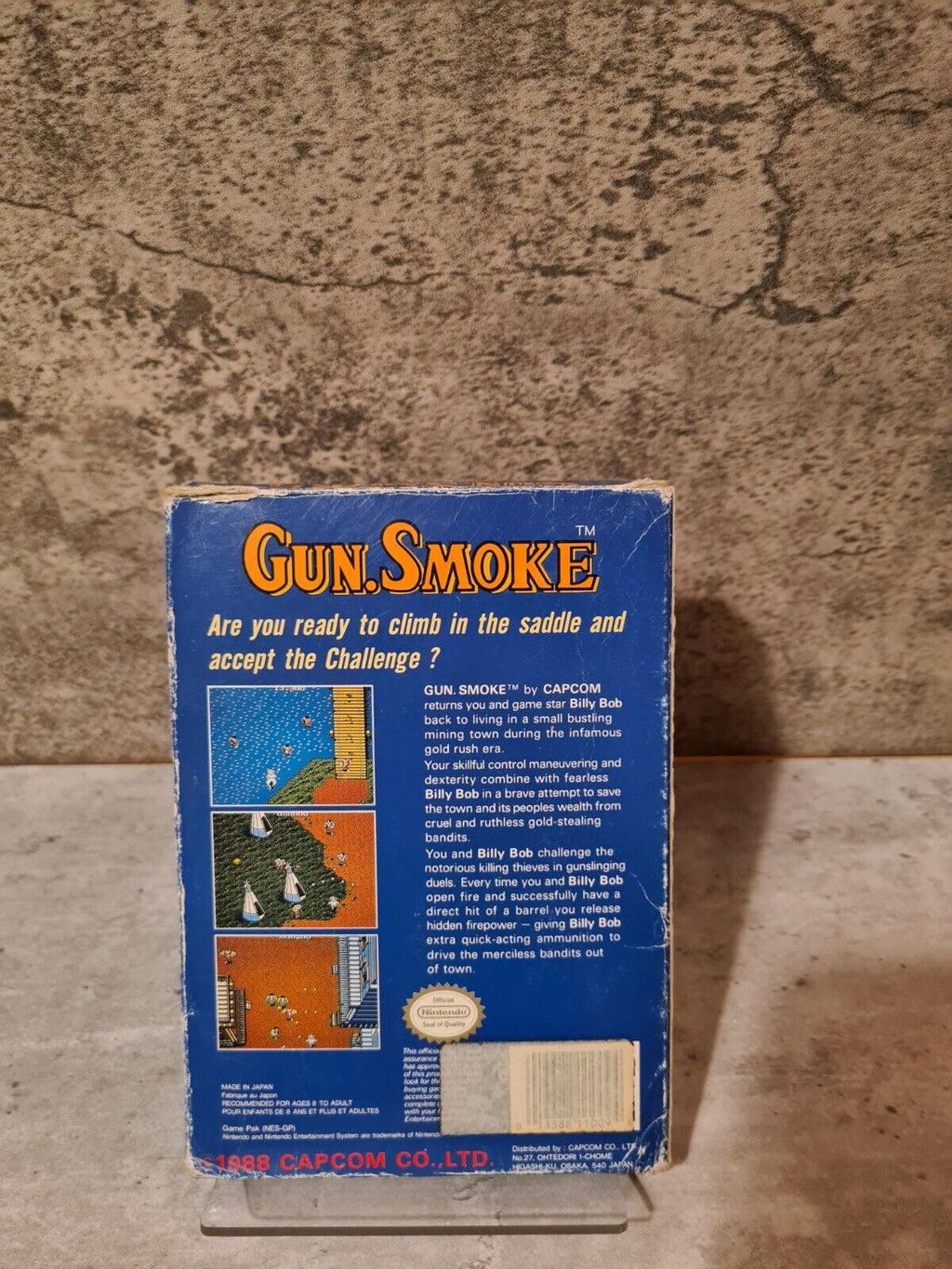 NES Gun Smoke mit OVP und Anleitung FRG - T-Retro-Games 