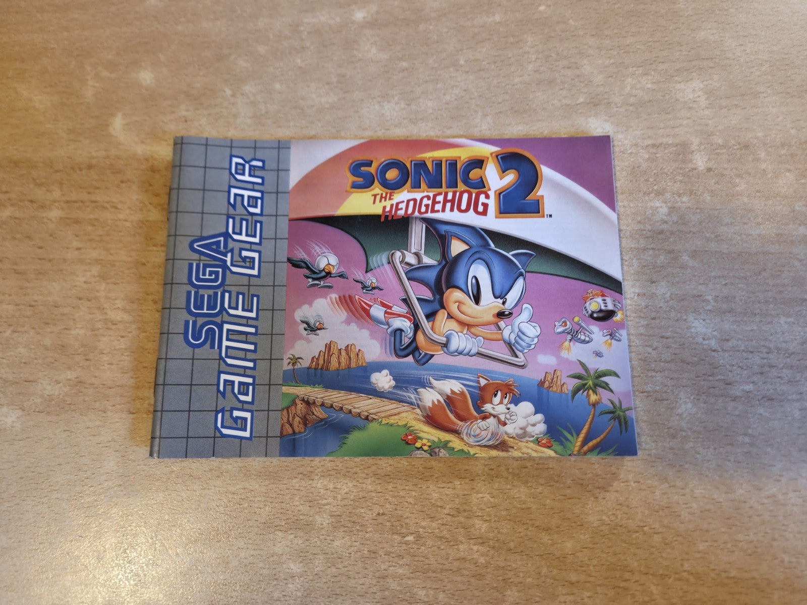 Sega Game Gear Sonic The Hedgehog 2 Spielanleitung Instruction Booklet 