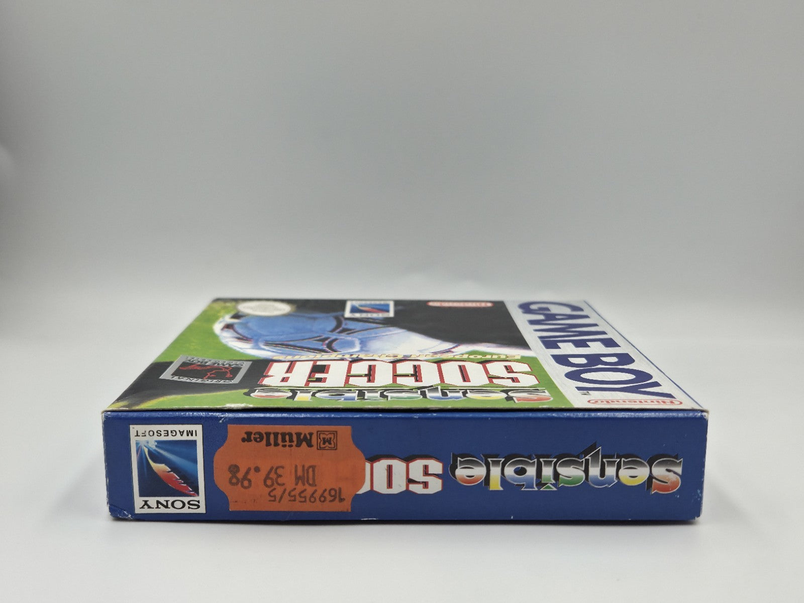 Game Boy Classic Sensible Soccer European Champions mit OVP und Anleitung NOE