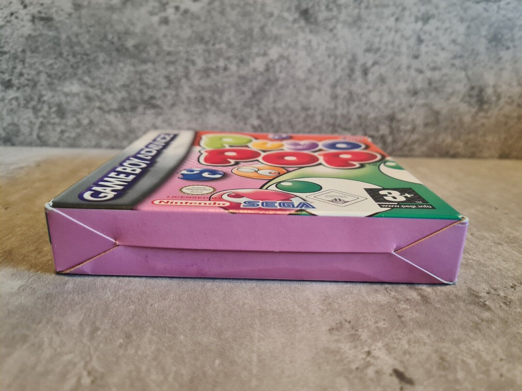 Gameboy Advance Puyo Pop mit OVP und Anleitung EUR - T-Retro-Games 