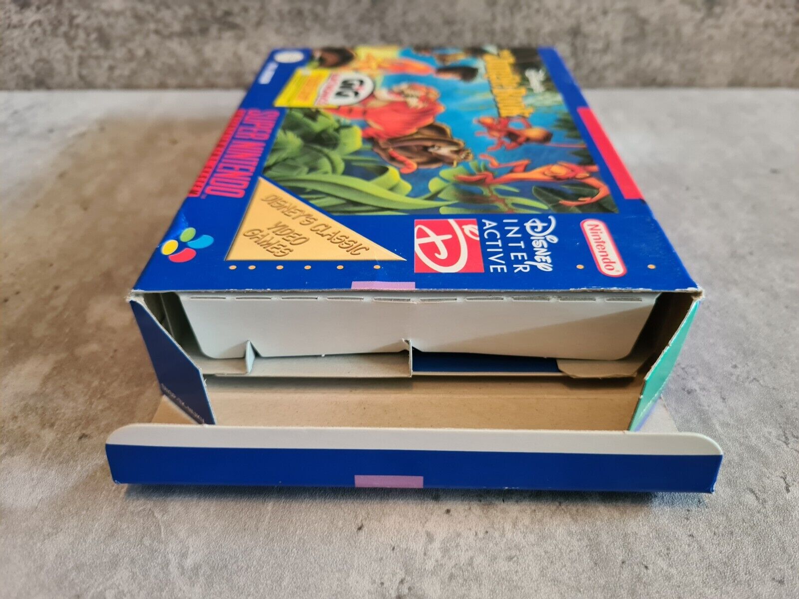 SNES Super Nintendo Disney's The Jungle Book mit OVP und Anleitung NUKV - T-Retro-Games 