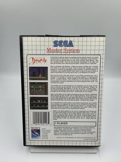 Sega Master System Bram Stoker's Dracula mit OVP und Anleitung Multilingual 