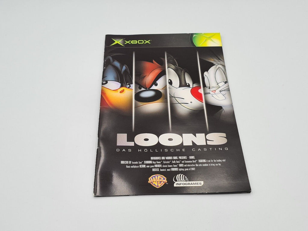 XBOX Spiel Loons Das Höllische Casting mit OVP und Anleitung Deutsch - T-Retro-Games 