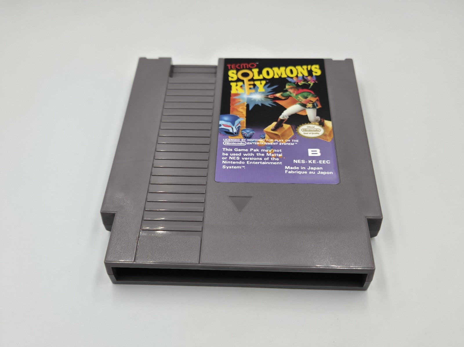 Nintendo NES Spiel Solomon's Key mit OVP und Anleitung EEC