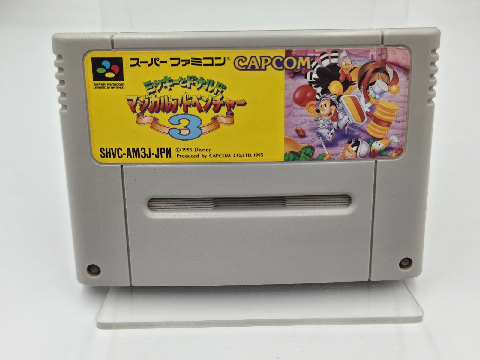 SFC Super Famicom NTSC-J Mickey and Donald's Magical Adventure 3 Modul Japan
