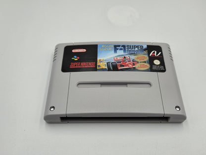 SNES Super Nintendo Aguri Suzuki F-1 Super Driving mit OVP und Anleitung FAH