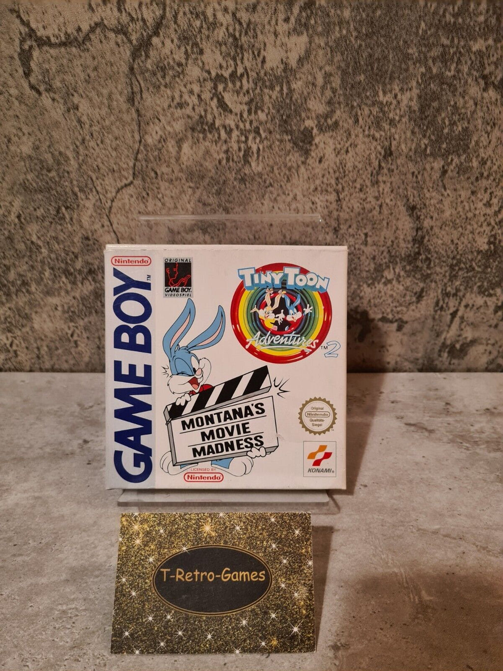 Gameboy Tiny Toon Adventures 2 Montana's Movie Madness mit OVP und Anleitung NOE - T-Retro-Games 